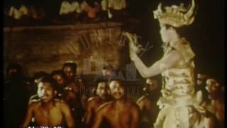 Balinese Traditional Dance 1960s  Film 31587 [upl. by Phillis]