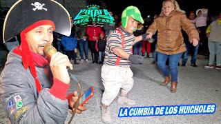 🔥 EL MEDIO METRO BAILANDO CON SONIDO PIRATA  LA CUMBIA DE LOS HUICHOLES [upl. by Estevan32]