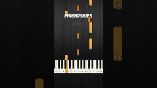 Friendships Lost My Love  Pascal Letoublon ft Leony Easy Piano Tutorial [upl. by Amandi]