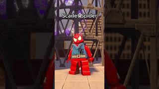 All SpiderMans in LEGO Marvels Avengers [upl. by Landmeier]