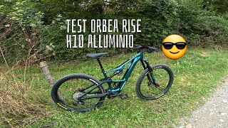 Orbea Rise H10 alluminio lho provata [upl. by Nason]