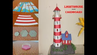 Lighthouse MakingCardboard [upl. by Attenyt]