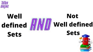 Well defined sets vs Not Well defined sets  Mathematics in UrduHindi [upl. by Cire]