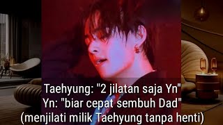 FF Kim Taehyung quotTerpikat Daddy Culunquot Episode 6 [upl. by Ahsinat]