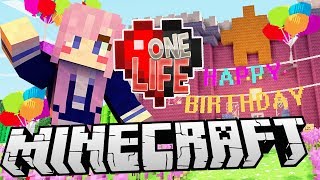 Spooky Birthday Special  Ep 23  Minecraft One Life [upl. by Hcirdla]