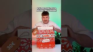 Ich teste den Nutella Adventskalender 🍫 [upl. by Anuahsar]