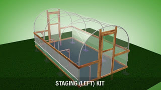 8ft 243m Wide Polytunnel Overview  VT8 [upl. by Schaper]