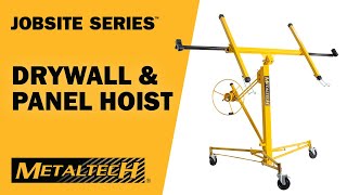 METALTECH JOBSITE SERIES  Drywall Hoist [upl. by Arenat]