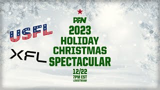 PFNs USFL amp XFL Christmas Spectacular  LIVE [upl. by Orlina]