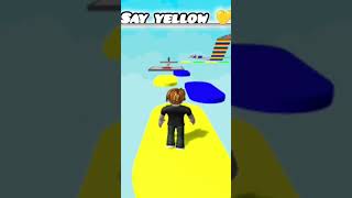 Say yellow😱💛robloxrobloxeditRobloxLegendshortsfeedshorts [upl. by Isia724]