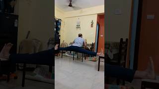 My best middle split on chairs stretching split flexibility short viral shortviral [upl. by Iggem]