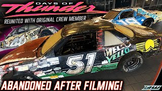 Abandoned Days of Thunder Cars Reunited with Original Crew Member Special Effects Evidence [upl. by Edlin948]