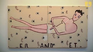 Rose Wylie Quack Quack  Serpentine Sackler Gallery by WinkBall [upl. by Benn]