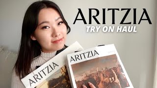 HUGE ARITZIA HAUL 🍂  Fall 2021 Try On Haul [upl. by Noirrad818]