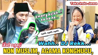 GUS IQDAM amp DJ RARA Ini Ikut Ngaji Non Muslim Agamanya Konghucu Syafaat86 [upl. by Chuah204]