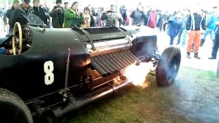 Packard Bentley Spitting Flames at CPOP 2012 [upl. by Notneuq]