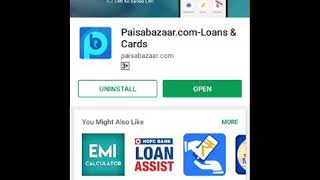 Paisa Bazaar Loan Credit Score and Credit Card All in One App [upl. by Kenley]