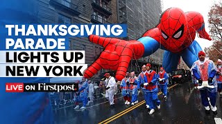 LIVE Macy’s Thanksgiving Day Parade Kicks Off in New York With Giant Balloons amp Festive Floats [upl. by Fiorenza601]