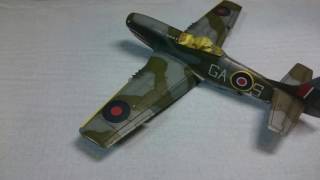 Airfix 172 North american Mustang IV [upl. by Argyle748]