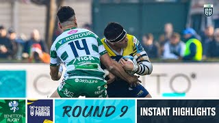 Benetton v Zebre Parma  Instant Highlights  Round 9  202324 [upl. by Mena]