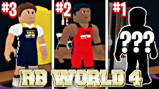 The TOP 3 BEST PG BUILDS in RB WORLD 4 [upl. by Amlez]