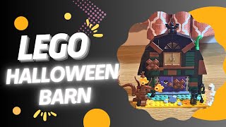 Lego Halloween Barn Review [upl. by Faustina281]