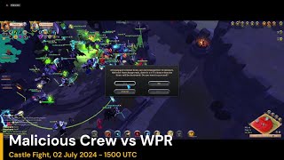 Malicious Crew vs WPR  Castle Fight  Realmbreaker POV  Albion Online East 020720241500 [upl. by Lenz]