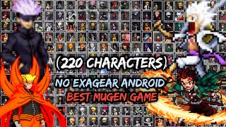 Update  Anime CrossOver Mugen 220 Characters  Jump Ulttimate Stars APK Android [upl. by Anaigroeg]