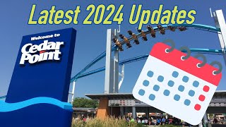 Cedar Point 2024 Updates JUST Released [upl. by Duvall]