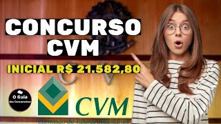 URGENTE CONCURSO CVM 2023 COMISSÃƒO FORMADA PARA NÃVEL SUPERIOR CONCURSOS PREVISTOS [upl. by Ahsatsana200]