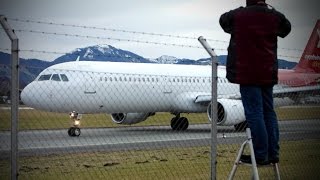 Nordwind Airlines Airbus A321211 VQBOE  Abflug am Salzburg Airport Full HD [upl. by Belshin]