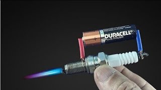 How To Made A welding Machine With Spark Plug amazing [upl. by Endres]