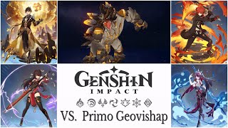 Genshin Impact  Primo Geovishap Boss World Level 8 [upl. by Gaughan]