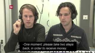 Ylvis  Voice activated ATM 1 ENGLISH SUBTITLES HD [upl. by Kimberlee]