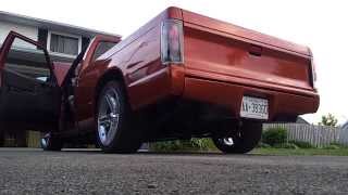 V8 s10 with 1994 z28 LT1 Running Flow master 40s [upl. by Ayel]