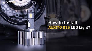 How to change D3S headlight bulb  Upgrading HID bulbs to LED bulbs [upl. by Aiepoissac]