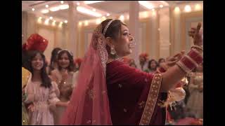 Wedding bridal entry dance  wedding 2023  Viral video Ghar more pardesiya Piya ghar ayenge [upl. by Airrat279]