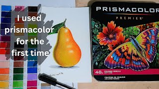 I used prismacolor for the first timeunboxing prismacolor [upl. by Rednael375]