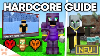 ULTIMATE MINECRAFT HARDCORE GUIDE  Best Farms Survival Hacks Secret Modes amp More [upl. by Phylys599]