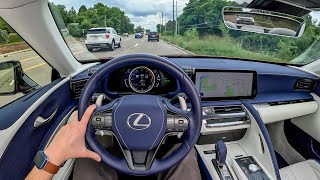 2024 Lexus LC 500  Living With The Ultimate V8 Convertible Cruiser [upl. by Nhguahs78]