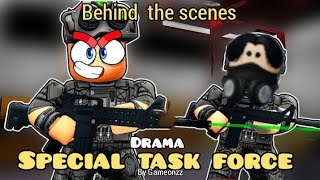 Drama Special Task Force Behind the scenes gameonzz [upl. by Eneryt]