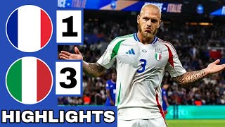 🔵France vs Italy 13 Extended HIGHLIGHTS  UEFA Nations League [upl. by Onfroi846]