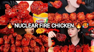 Spiciest Chicken Legs Piece Eating Compilation 🔥 Korean Mukbang [upl. by Meehan510]