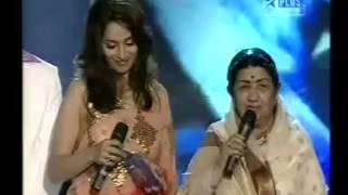 HARSHIT SAXENA  LATA MANGESHKAR JI ANNOUNCES THE WINNER OF VOICE OF INDIA PART 2 [upl. by Aihseyk970]