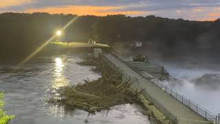 House collapses into river near Rapidan Dam in southern Minnesota [upl. by Gennie508]