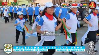 DIABLADA ARTISTICA URUS  ENSAYO RUMBO AL 1ER CONVITE CARNAVAL DE ORURO 2025 [upl. by Olimreh]