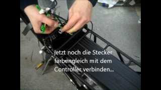 Einbau eines Elektroantriebes mit Bafang Vorderrad Motor von bikeemotionorg [upl. by Ariada]