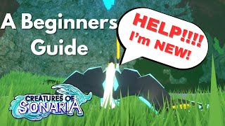 A Beginners Guide  Creatures of Sonaria [upl. by Eivod]