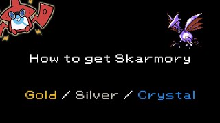 How to get Skarmory in Pokemon GoldSilverCrystal 227 [upl. by Lahtnero510]