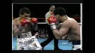 Julio Cesar Chavez Vs Hector Macho Camacho Highlights Chavez Boxing Lesson [upl. by Toll]